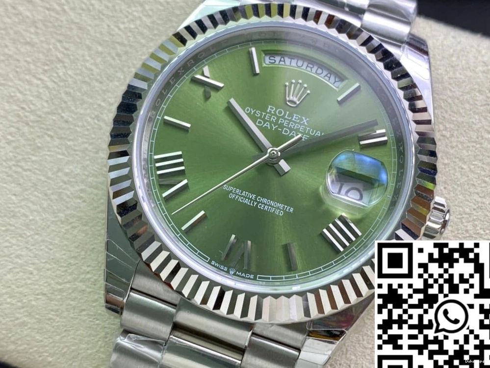 M228239-0033 Factory Date EW Green Olive Rolex Dial Contemporary 982 Day 0713